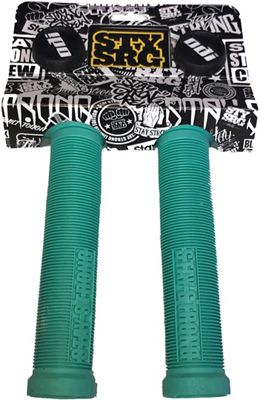 ODI Stay Strong Lion Heart BMX Bar Grips - Mint - 143mm}, Mint