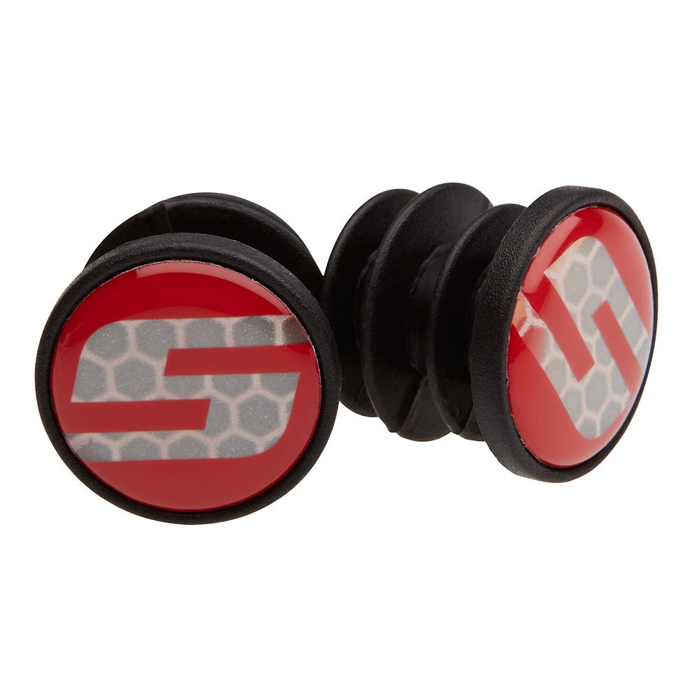 Image of SRAM Bar End Plugs - Red - Pair}, Red