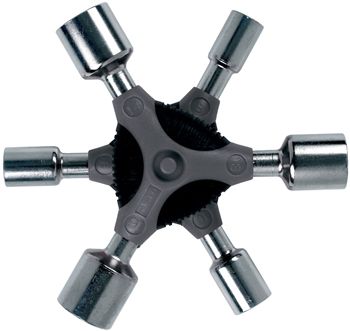 Jeu d'embouts de clés Cyclo Pro Series Mini Y - Gris - Argent, Gris - Argent