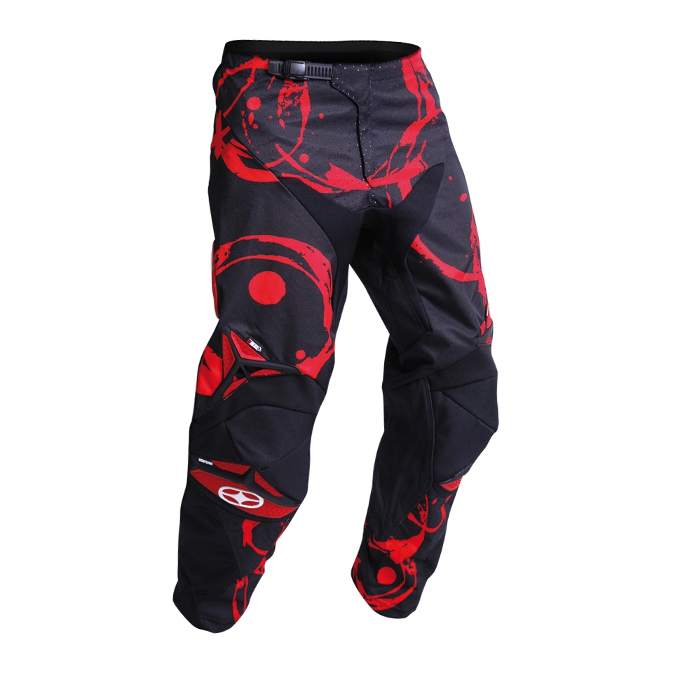 No Fear Rogue Coaster Pants   Black Red