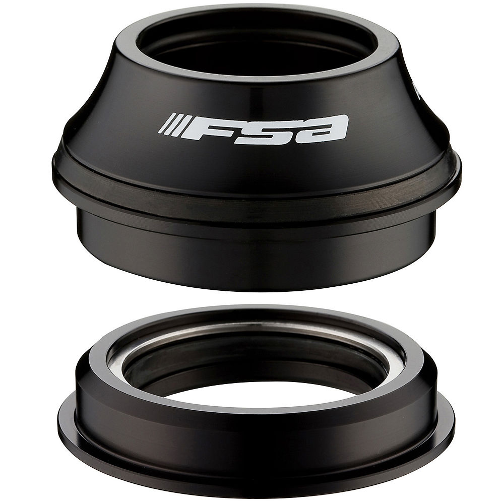 Jeu de direction VTT/Route droit FSA Orbit 1.5 ZS 1.1-8 - Noir - Top Cap, Noir