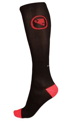 Endura Compression Socks - Twin Pack - Black - L}, Black