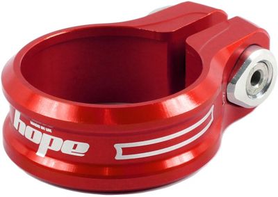 Hope Seat Clamp - Red - 34.9mm, Red