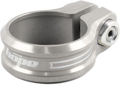 Hope Seat Clamp - Silver - 34.9mm, Silver