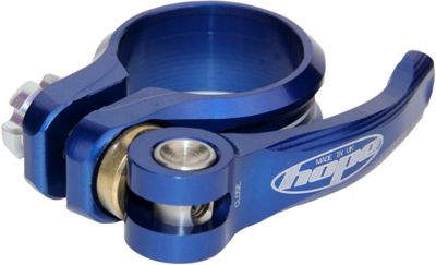 Hope Seat Clamp (QR) - Blue - 34.9mm, Blue
