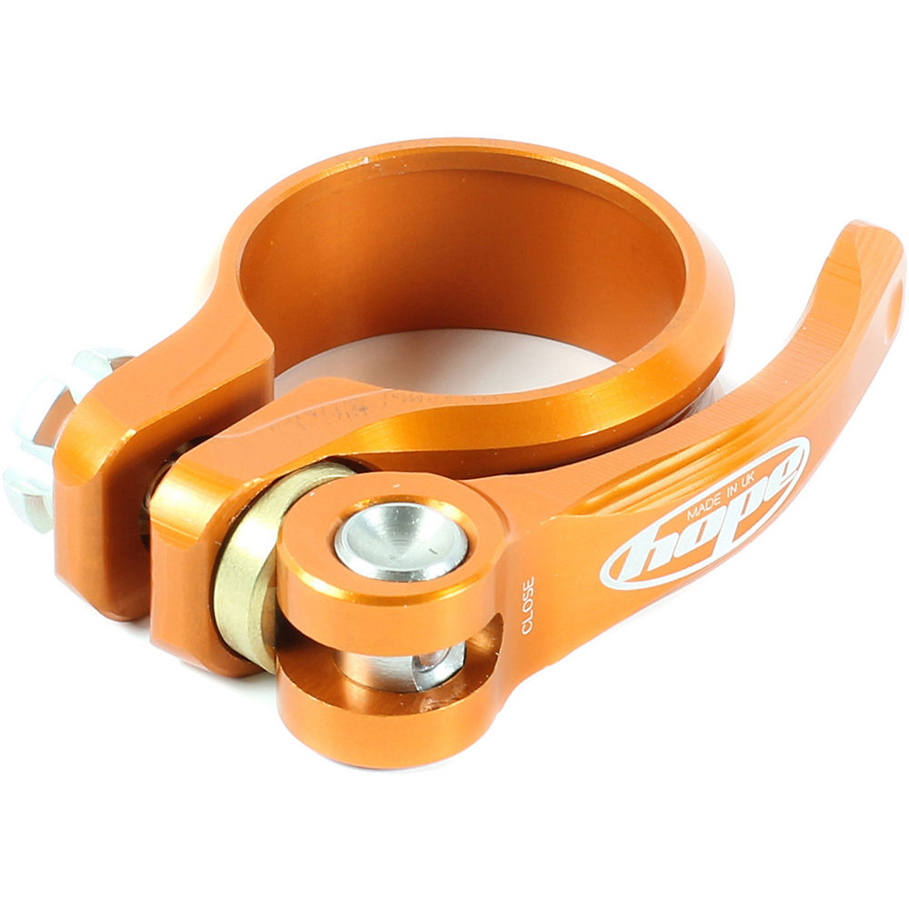 Collier de selle et raccord rapide Hope - Orange - 34.9mm, Orange