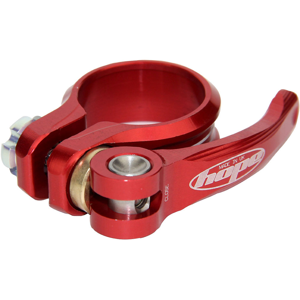 Collier de selle et raccord rapide Hope - Rouge - 31.8mm, Rouge