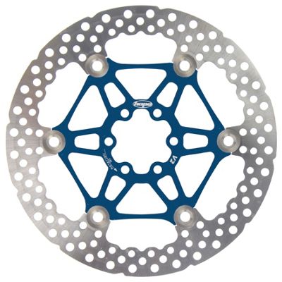 Hope V2 Floating Disc Brake Rotor - Blue - 203mm, Blue