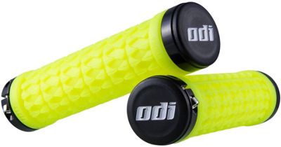 Poignées VTT SDG Hansolo Lock-On - Jaune - 128mm, Jaune