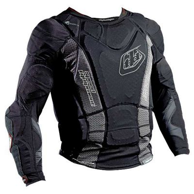 Gilet de protection à manches longues junior Troy Lee Designs UPL7855-HW - Noir - XL, Noir