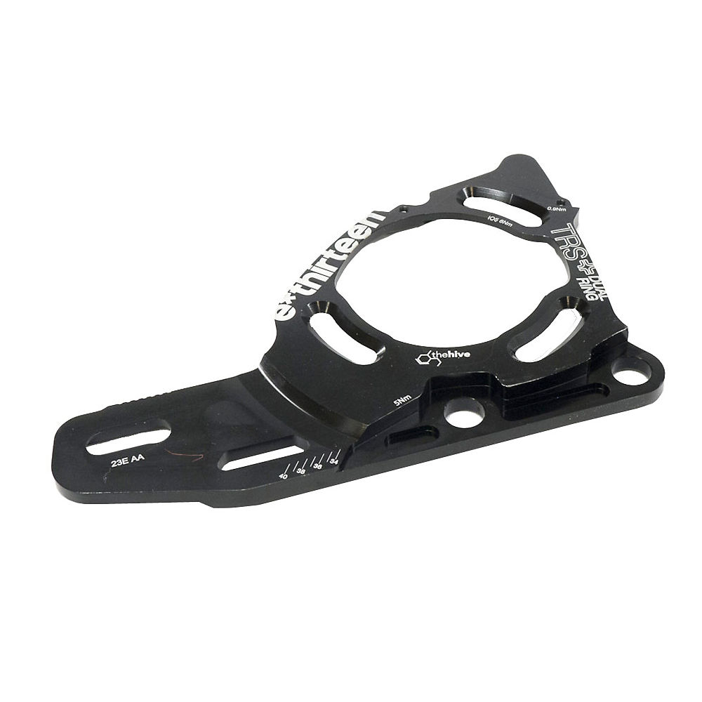 Plaque arrière E Thirteen TRS+ Dual - Noir - BB Mount DMB 32-40t, Noir