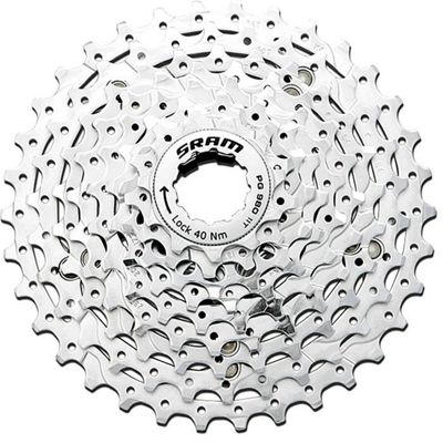 Cassette VTT 9 vitesses Sram PG980 - Argent - 11-32t, Argent