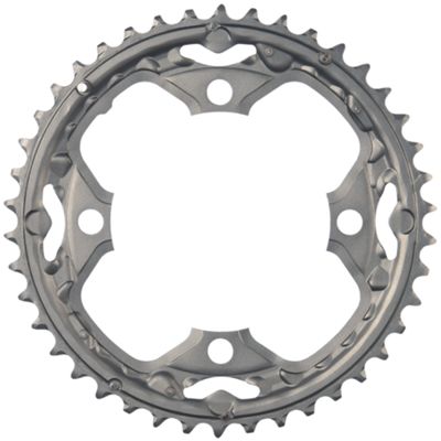 Shimano Deore Fcm590 9 Speed Triple Chainrings Grey 4 Bolt Grey