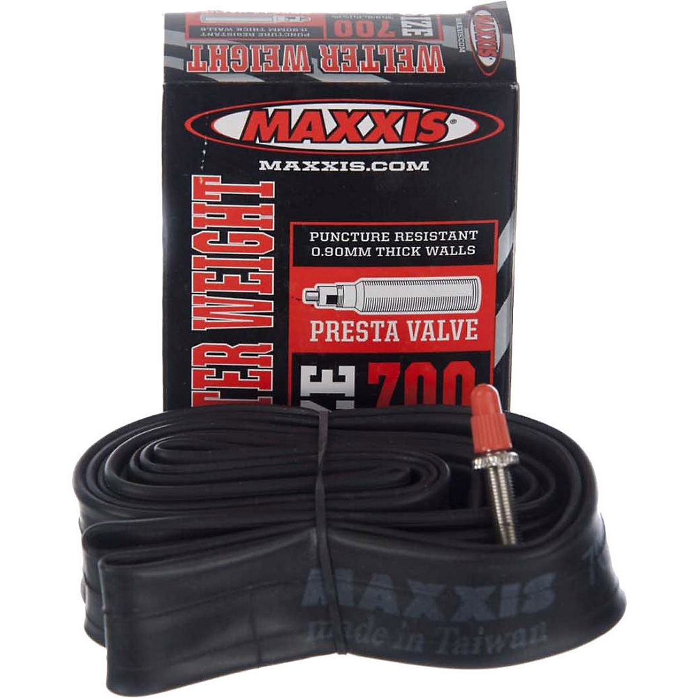 Chambre à air Maxxis Welter Weight Route - Noir - 60mm Valve, Noir