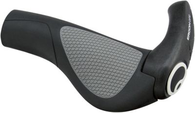 Ergon GP2 Handlebar Grips - Black - Small, Black