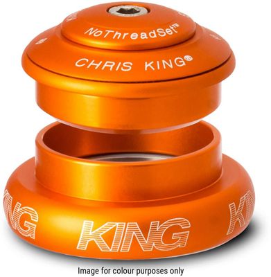 Chris King InSet 5 Headset - Matte Mango - 1.1/8" - 1.5" Tapered, Matte Mango