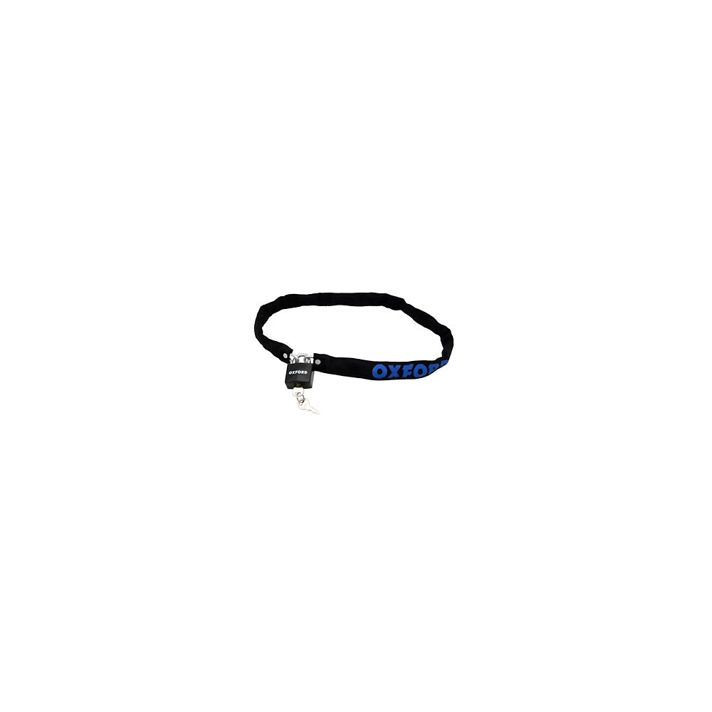 Chaîne antivol Oxford avec manchon de protection - Noir - 0.9m x 6mm, Noir