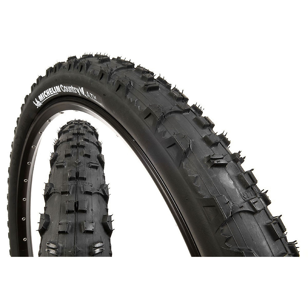 Michelin Country All Terrain Mountain Bike Tyre - Black - Wire Bead, Black