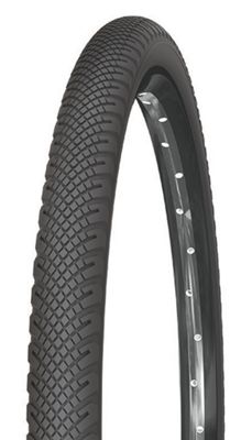 Michelin Country Rock Mountain Bike Tyre - Black - Wire Bead, Black