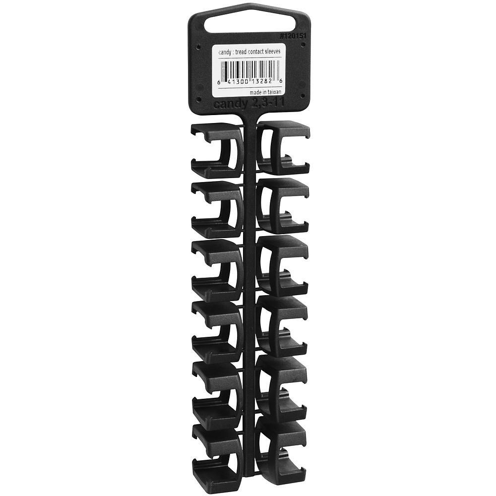 crankbrothers Tread Contact Sleeve for Clipless Pedals - Black - For Candy 11-3-2 Pedals}, Black