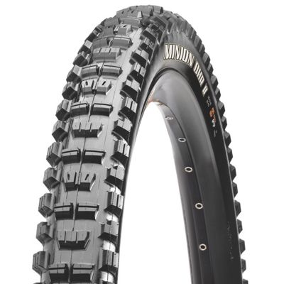 Maxxis Minion DHR II Tyre (Dual Ply) - Black - Wire Bead, Black