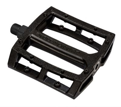 Stolen Throttle Sealed Alloy BMX Pedals - Black - 9/16", Black