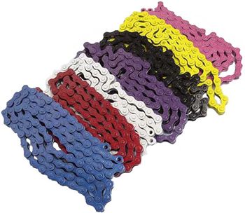 Chaîne BMX Blank 410 - Argent, Argent