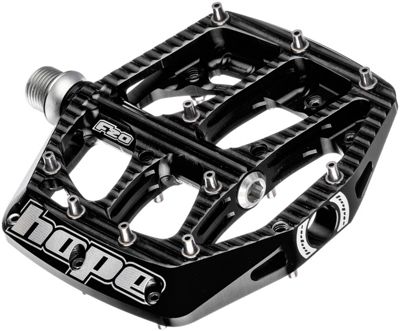 Hope F20 Flat Pedals - Black, Black