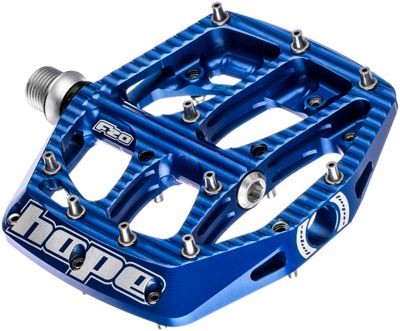 Hope F20 Flat Pedals - Blue, Blue