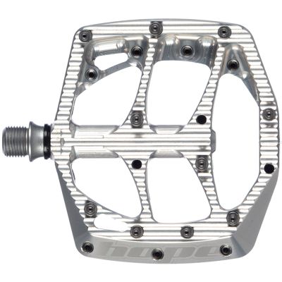 Hope F20 Flat Pedals - Silver, Silver