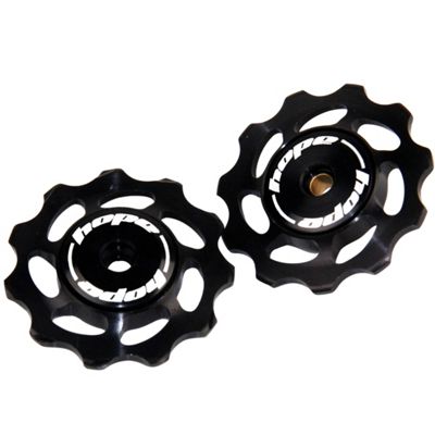 Hope Jockey Wheels - Black - Pair, Black