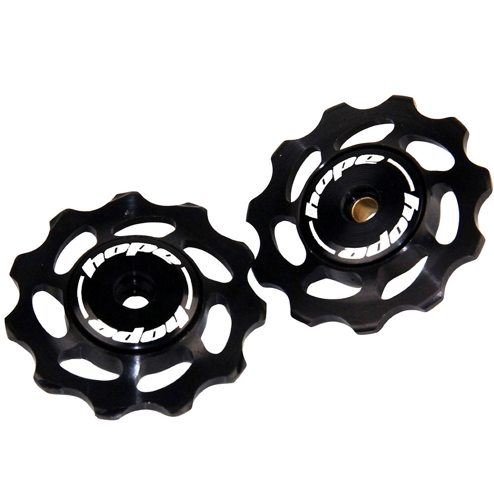 Galets de dérailleur Hope Jockey Wheels - Noir - Pair, Noir
