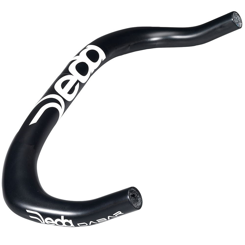 Cintre Aero Deda Elementi Dabar Carbone Tri - Noir - Blanc - 31.7mm, Noir - Blanc