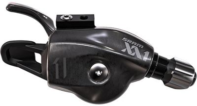 SRAM XX1 11 Speed MTB Trigger Gear Shifter - Black-Black Logo - Rear, Black-Black Logo