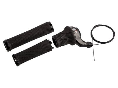 SRAM XX1 11 Speed MTB Grip Shift Gear Shifter - Black - Right Hand Rear}, Black