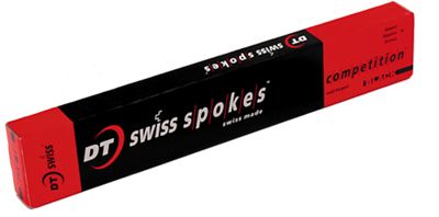 Rayons noirs DT Swiss Champion PG - Pack de 18, Noir
