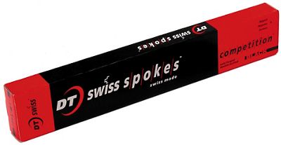 Rayons noirs DT Swiss Champion DB - Pack de 18, Noir