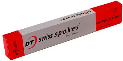 Rayons gris DT Swiss Champion DB - Pack de 18 - Argent, Argent