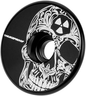 Nukeproof Headset Top Cap and Star Nut - Skull - 1.1/8", Skull