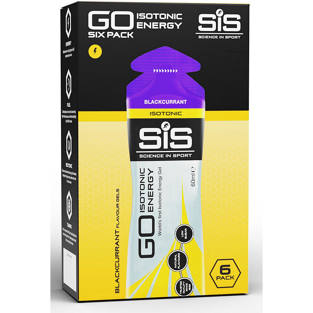 Go Isotonic Energy Gels 60ml x 6 Science In Sport 6 x 60ml, n/a