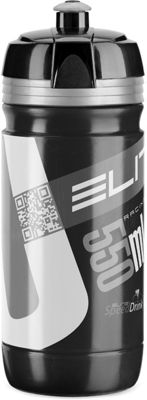 Elite Corsa Water Bottle - Black- Grey - 550ml}, Black- Grey