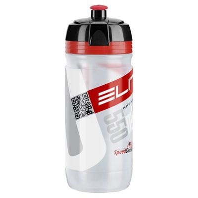 Click to view product details and reviews for Elite Corsa Water Bottle Clear Red Logo 550ml Clear Red Logo.