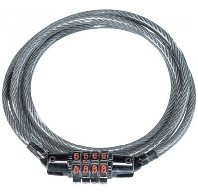Kryptonite Combination Cable Bike Lock - Black, Black