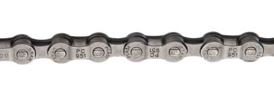 SRAM PC951 9 Speed Bike Chain - Silver - 114 Links, Silver