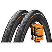 Continental Grand Prix 4 Season 23c Tyres +2 Tubes