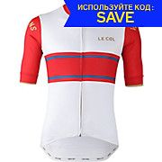 LE COL By Wiggins Sport Jersey White-Red