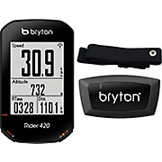 Bryton Rider 420H GPS Cycle Computer Bundle