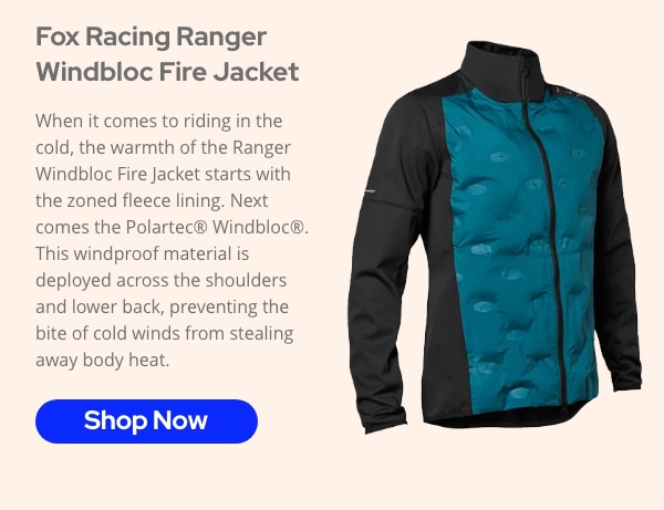 Fox Racing Ranger Windbloc Fire Jacket