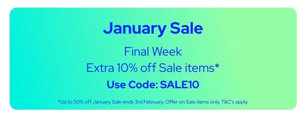 January Sale Final Week