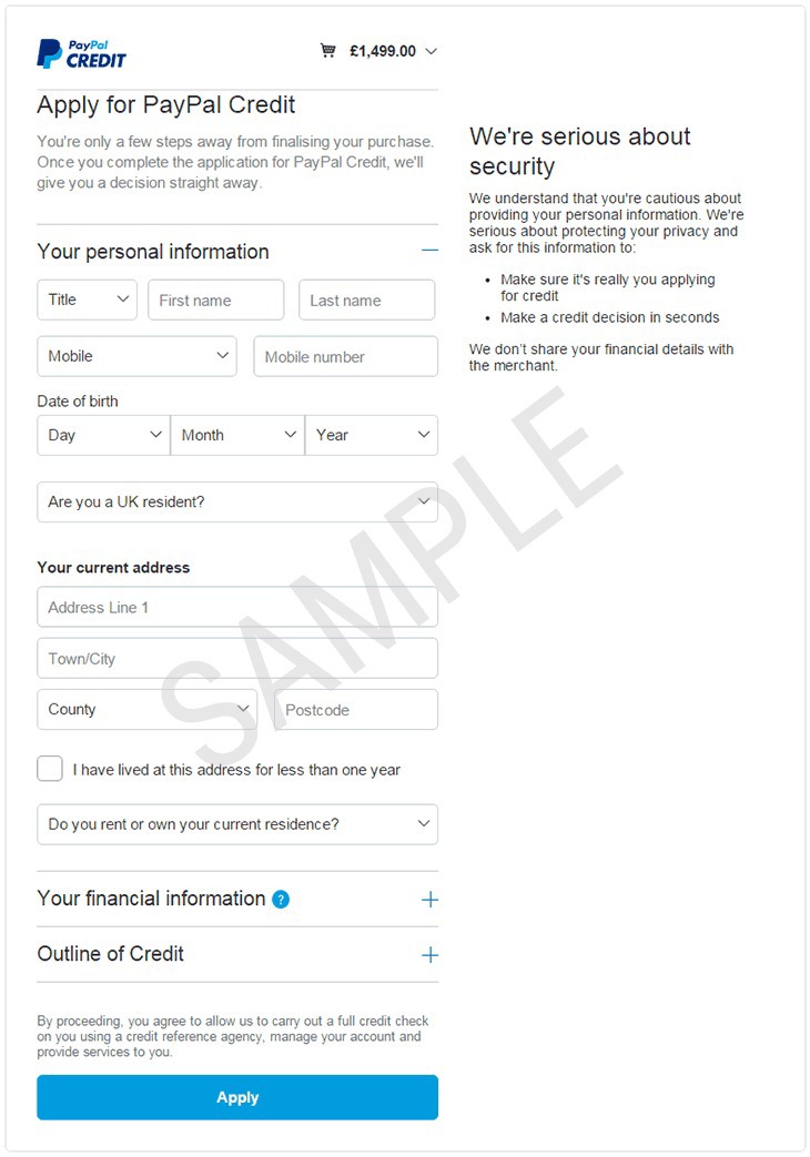 Paypal credit Chain Reaction Paypal credit Chain Reaction